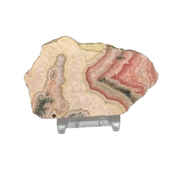 Rhodochrosite Slab Natural Stone Crystal Crystals Home Decor Gift Pink - Picture 2 of 8